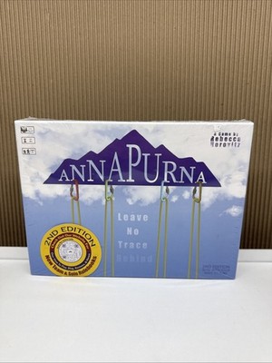 2ND EDITION ANNAPURNA DANGEROUS MOUNTAIN CLIMBING BOARD GAME-NEW SEALED