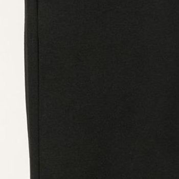 Dennis Basso Women's Petite Pants PM Drapey Ponte Wide Leg Pant Black A675054