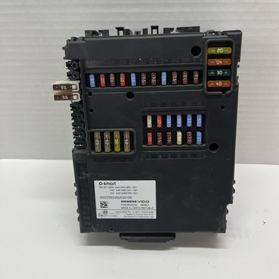 2008-2015 Smart Fortwo 451 Interior Fuse Box BCM SAM A4515401650