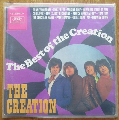 Vinyl-LP: The Best of the Creation, ZS 10168, Deutschland, 1968