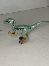 LEGO Authentic Jurassic Park World LEGO Dinosaur Lot Of 3 Velociraptor Raptor