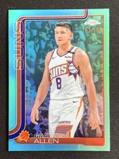 Grayson Allen 2025-26 Topps Chrome Aqua Refractor Base /199 #107