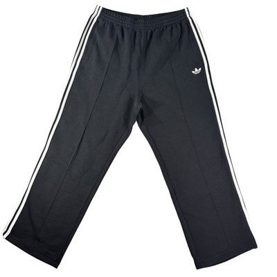 Adidas Originals Mens Spacer Drill Track Pants Black White Stripes