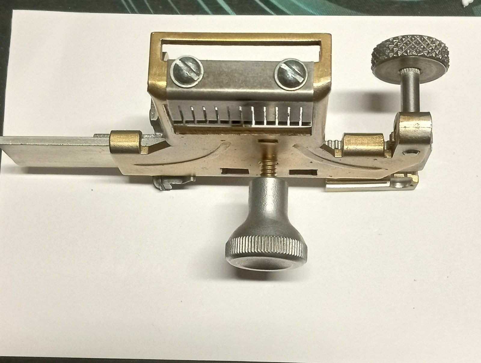 🔥🔥 Vint. Locksmith Curtis Clipper Model 15 Camholder Assembly Part# C19855🔥🔥