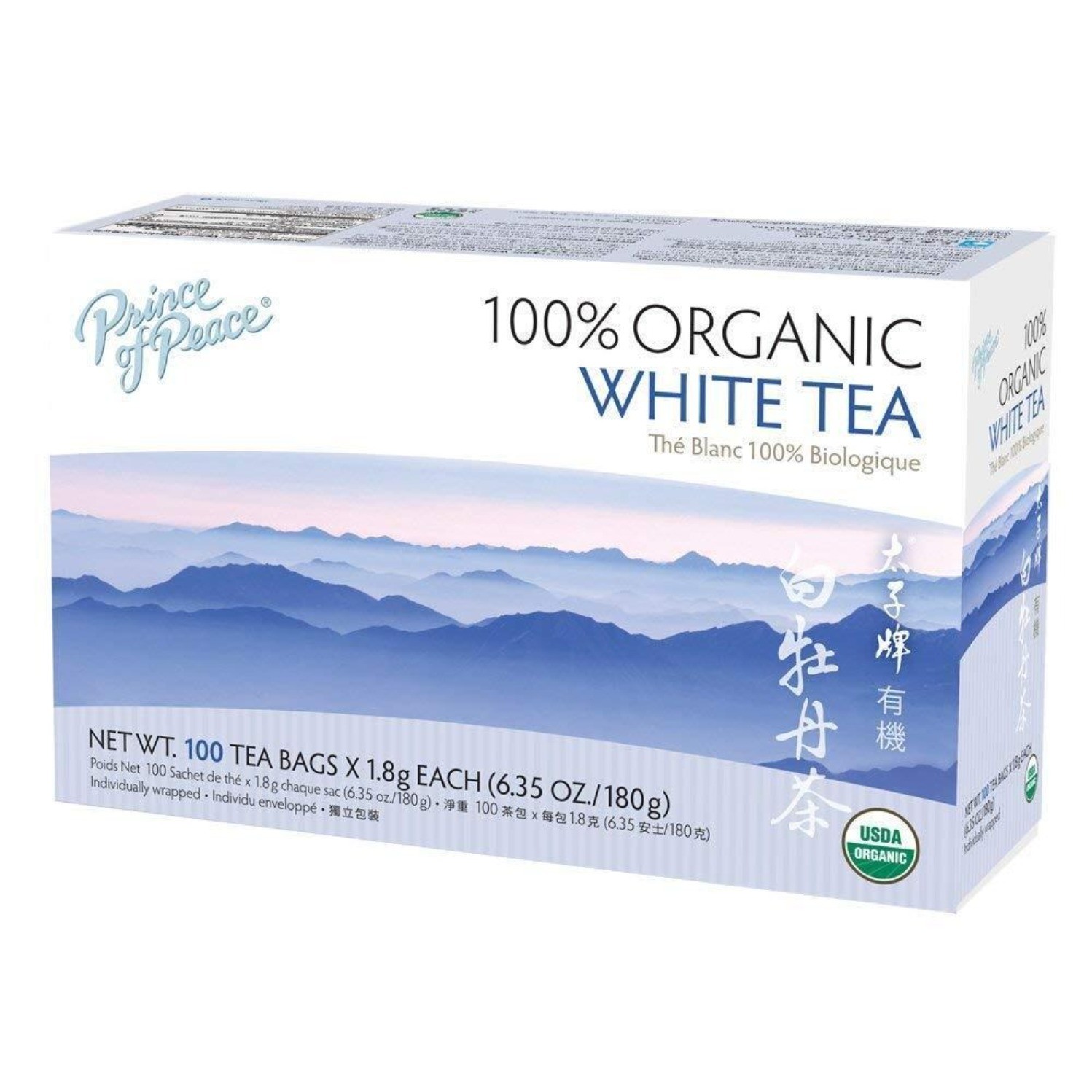 , 100 Tea Bags Each Box -prince Of Peace