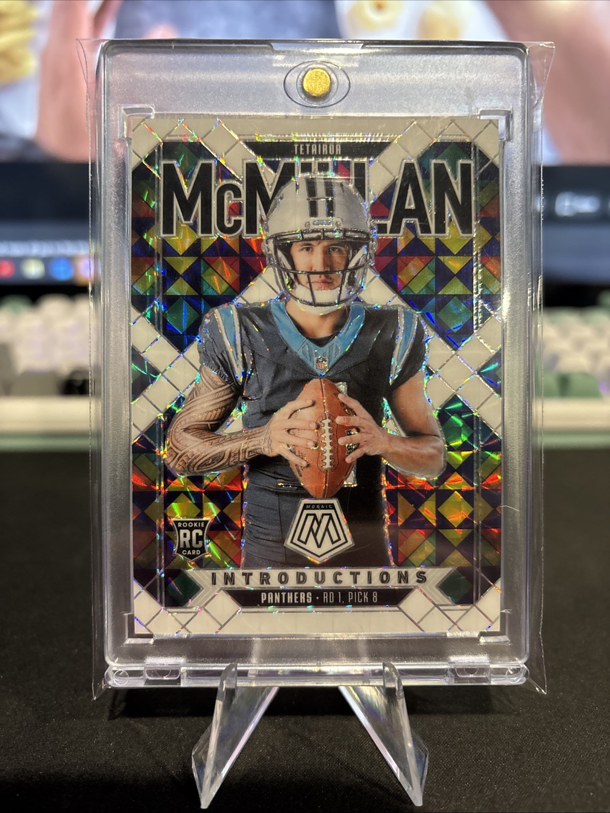 2025 Mosaic Tetairoa McMillan Introductions /25 | No. 8 (RC)