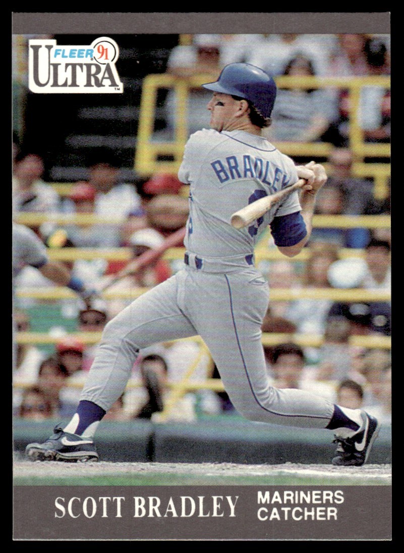 1991 Ultra Scott Bradley Seattle Mariners #332 14357