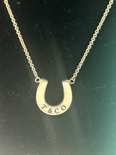 Collar de herradura Tiffany&co 925 T&CO 16 pulgadas de largo - Imagen 4 de 21