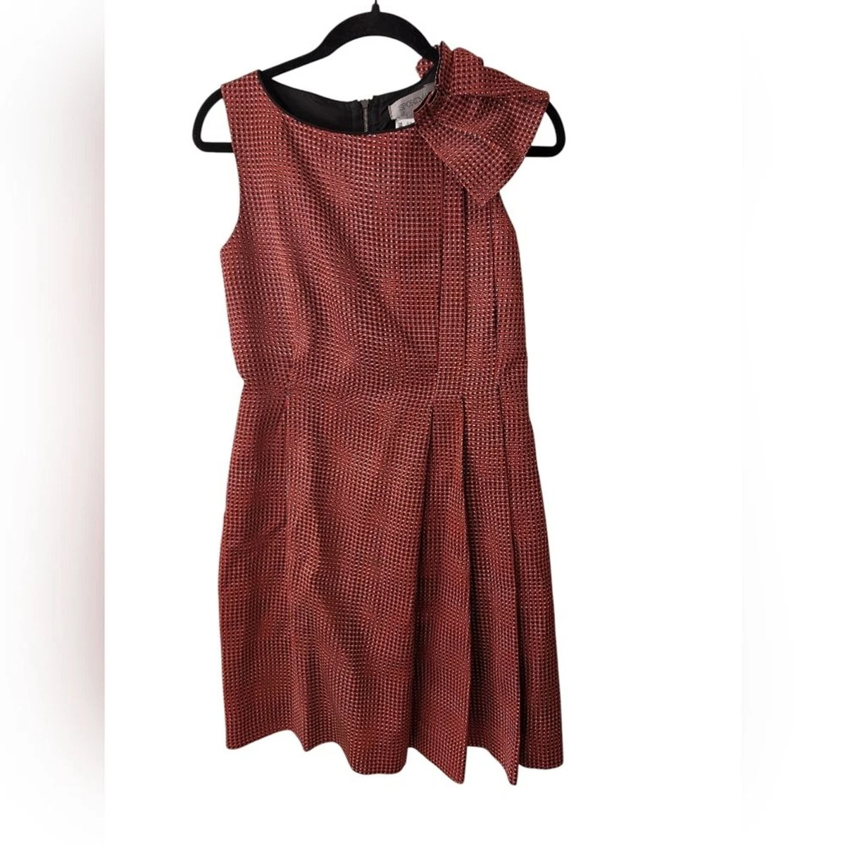strapless open back dress Banana Republic Faux Wrap Mini Dress main image 0