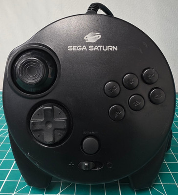 Sega Saturn 3D Controller Pad MK-80117 - Tested/Working - Controller Only - RARE