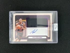 2024-25 Panini One And One Purple Ayo Dosunmu Jumbo Patch Auto 34/35 SJ35
