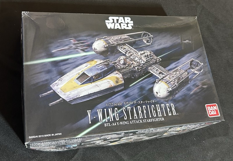 Bandai Spirits Star Wars Y-Wing Starfighter 1/72 scale plastic model New
