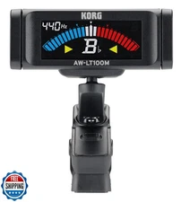 Korg AW-LT100M Clip-on Tuner for Orchestral Instruments w/ 100-Ho