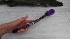Drum Beater, Pine, Owl artwork ultra light for shamanic healing drumming. vinted