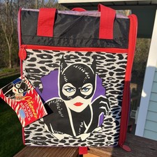 Bolso Mochila Ero Industries 1991 Armario Catwoman DC Comics Batman Raro