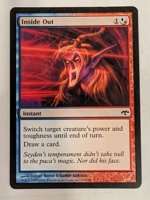 Inside Out - Eventide Magic the Gathering MTG Nice!