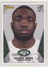 2020 Panini NFL Sticker & Card Collection Denzel Mims #72 Rookie RC uw8. rookie card picture