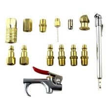 14pc 1/4\\\\\\\'\\\\\\\' Npt Blow Kit Alloy Compressor Kit