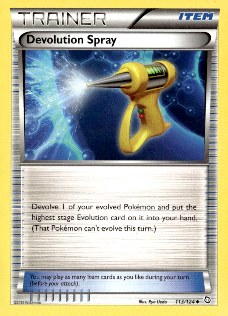 Devolution Spray Uncommon Dragons Exalted 113/124 Pokémon TCG