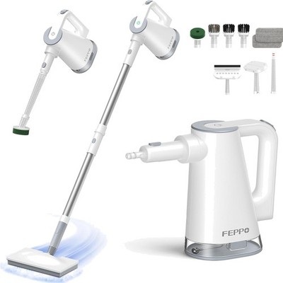 Dampfreiniger, Steam Mop, Handdampfreiniger, 2-in-1, Boden, Fliesen, Teppich,...