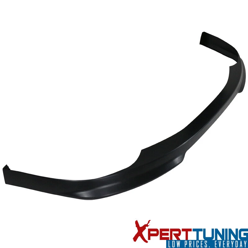 Fits 98-02 Honda Accord Sedan 4-Door T-R Unpainted Front Bumper Lip Spoiler PU Foto 3 de 4