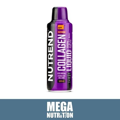 Nutrend Collagen Liquid Orange 500ml | Promotes Joint Health And Skin Elasticity