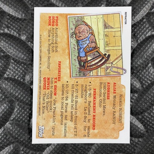 GARBAGE PAIL KIDS 2025 CHROME 7TH SERIES 7 BASE REFRACTOR PICK-A-CARD 251a-AN8b - Picture 99 of 201