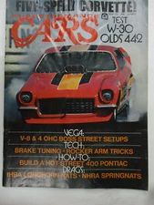 BACK ISSUE HI-PERFORMANCE CARS MAGAZINE NOVEMBER 1972, SPRING NATS, PAULA MURPHY