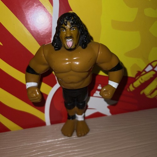 WWE WWF HASBRO Samu the Headshrinker the Headshrin...