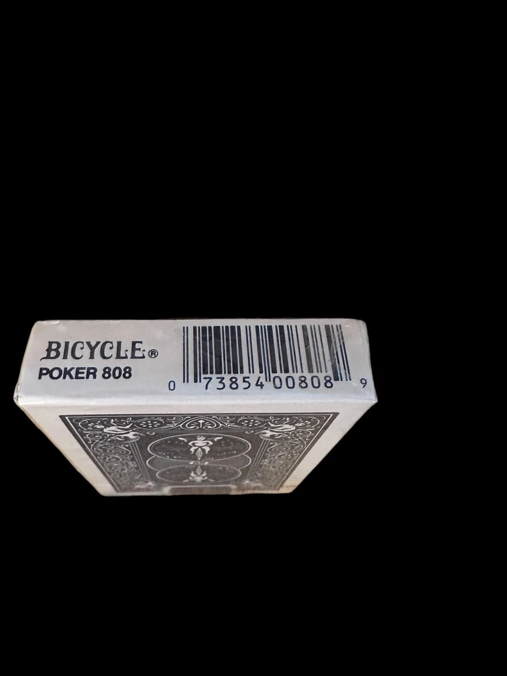 Bicycle Racer Back 复古蓝色密封长翻盖俄亥俄州辛辛那提 USPCC 卡 — 第 3/4 张图片