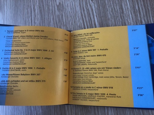 CD BACH AN INTRODUCTION TO THE COMPLETE BACH EDITION 2000 RARE - Picture 3 of 4