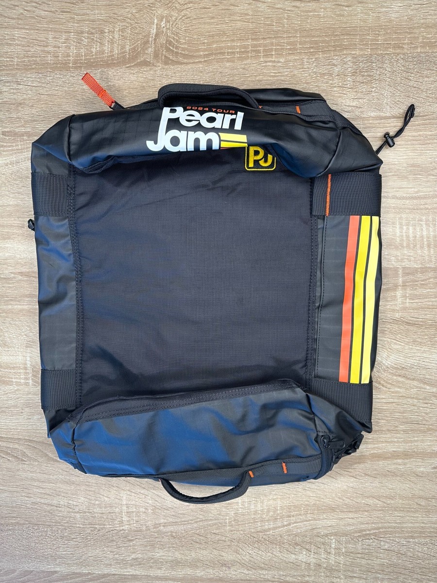 patagonia pearl jam backpack Dark Matter Tour Retro Duffel Bag Practical extras like a hydration sleeve Patagonia Refugio Day Pack 26L