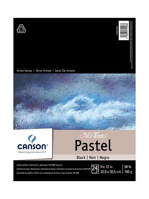 Canson Mi-Teintes Black Pad - 9 in. x 12 in.
