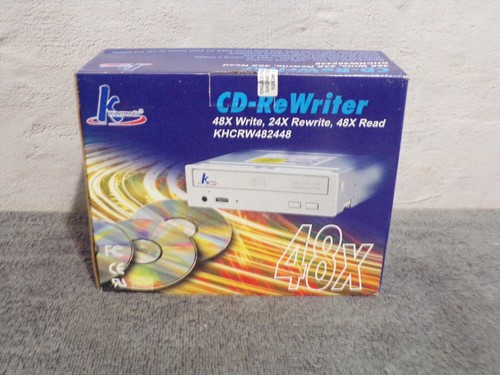 Unidad de escritorio Regrabadora de CD 48X24X48X PATA/IDE KHCRW482448 NUEVA EN CAJA