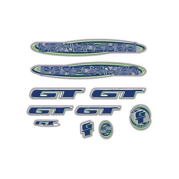 GT Decals Stickers Vélo Vinyle Graphics Set Autocollant Autocollant Adesivi