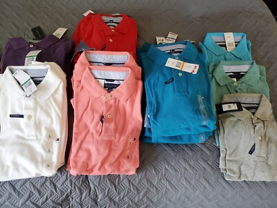 Tommy Hilfiger Playera Polo Color Coral Pack Playeras Polo Tommy