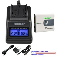 Kastar BatteryLCD Fast Charger for Sony NP-BK1 BC-CSK Sony Cyber-shot DSC-S780