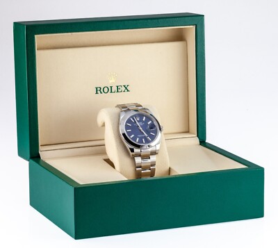 Rolex OPDJ 41mm Bright Blue Dial & Oyster Bracelet w/ Box & Card 126300 2025 New
