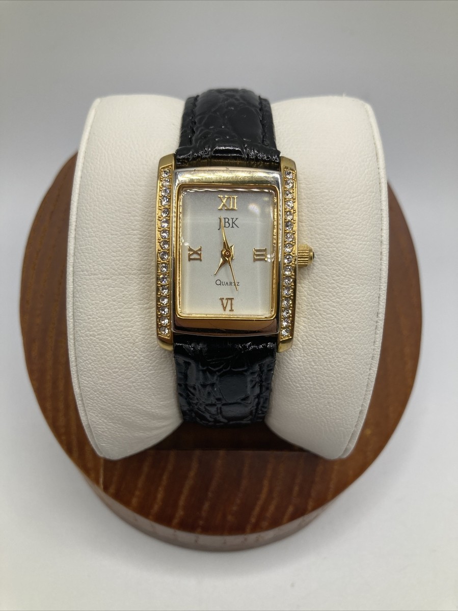 JBK Jacqueline Kennedy Ladies 21mm Watch Gold Tone White Dial