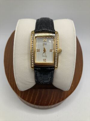 Vintage JBK stainless steal black and gold watch Camrose & Kross Stainless Steel Watches for Women | Mercari main image 2