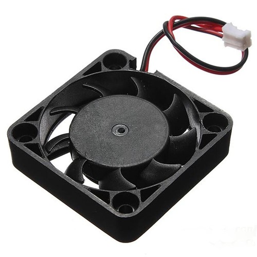 12V 2 Pin 40mm Computer Cooler Small Cooling Fan PC Black F Heat sink
