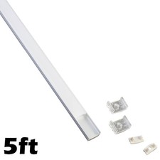 5ft LED aluminum channel 10pk 15pk 20pk lot for LED strip light 8mm 10mm 13mm