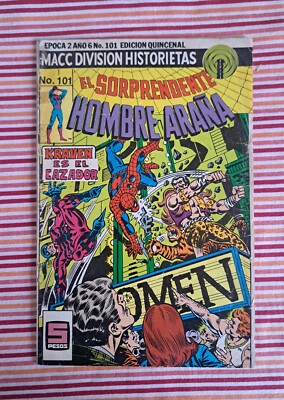 Spectacular Spider-man 2 Mexican Edition Macc Division 1978 RARE