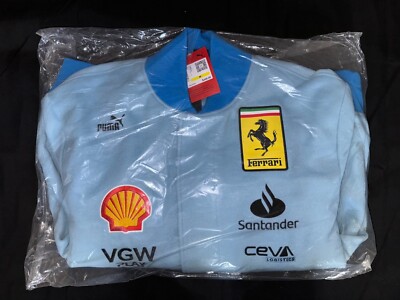 Puma Scuderia Ferrari Team Miami F1 Varsity Jacket 2024 Size MEDIUM