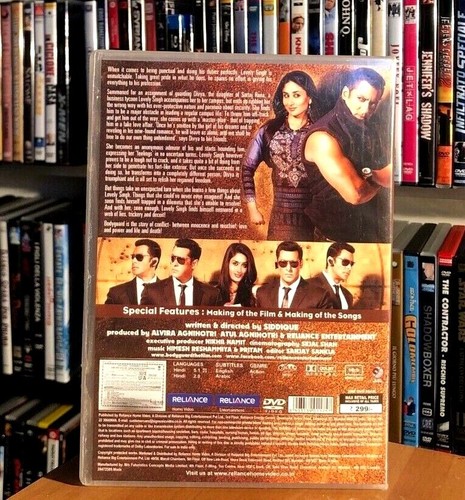 BODYGUARD (2011) BOLLYWOOD SLIPCASE DVD NEUWERTIG LIKE NEW ENGLISCHE UNTERTITEL - Bild 4 von 5