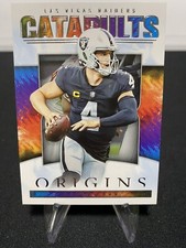 Derek Carr 2022 Panini Origins Football Catapults #CAT-8