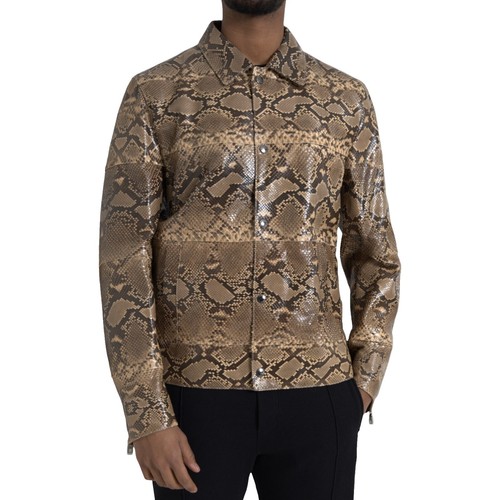D&G 2007 AW Archive Gimmick Design Nylon Leather Jacket Dolce