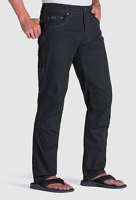 kuhl mens revolvr pant 34" long leg - black