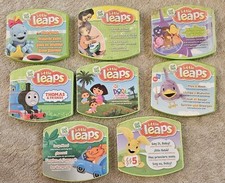 Lot 8 LITTLE LEAPS Leap Frog Interactive Learning DVD DORA Thomas First Steps