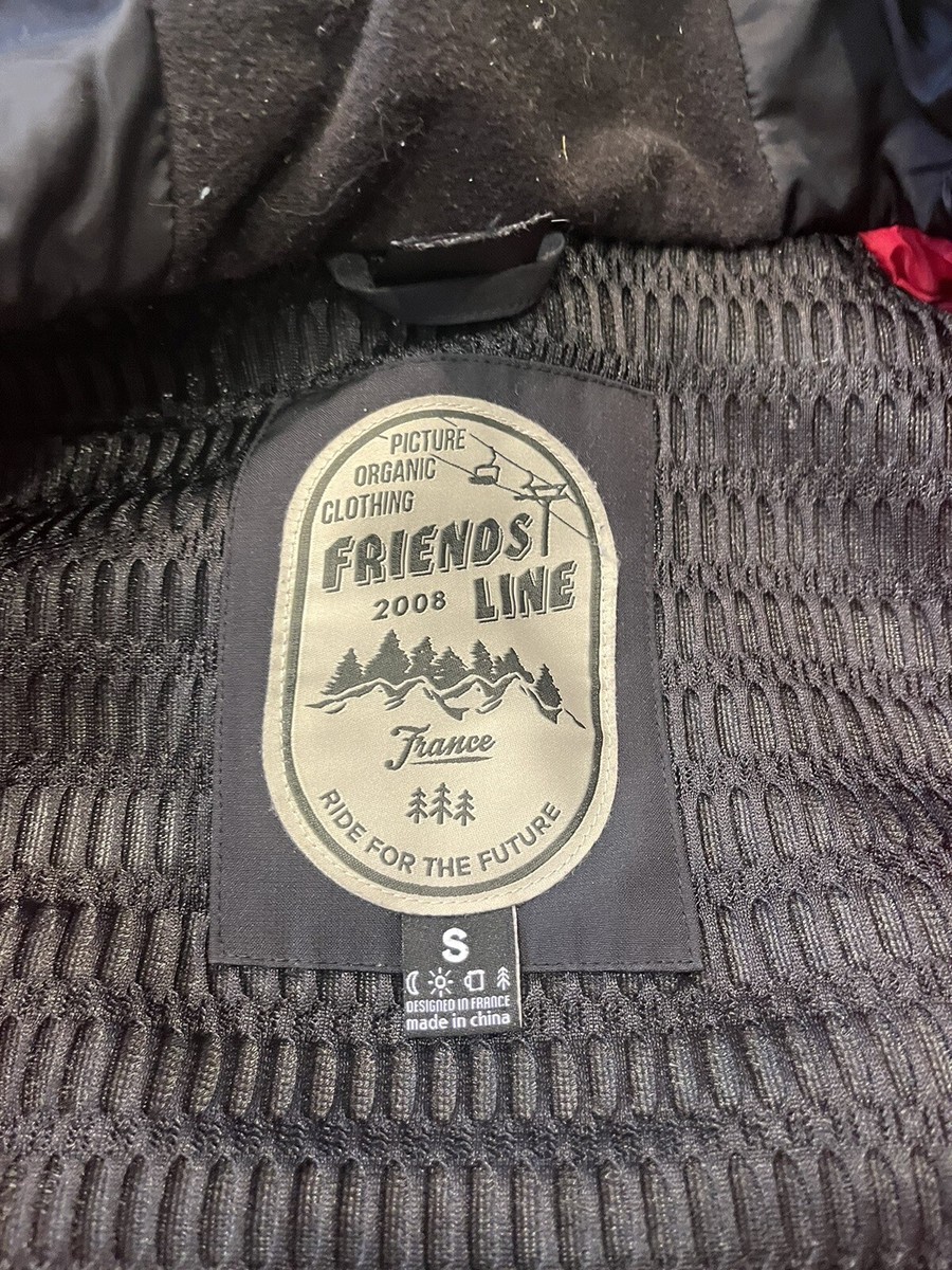 Picture Organic Clothing 2008 Friends Line Coat Ski Snowboard Size